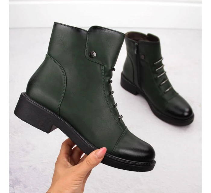 Zateplené boty W model 21305006 - JEZZI Zateplené boty W model 21305006 - JEZZI