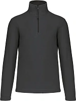 Kariban K 912 Mikrofleecová mikina s 1/4 zipem "Enzo" 20.K912 dark grey