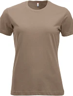 Clique New Classic-T Women Dámské tričko 67.9361 caffe latte