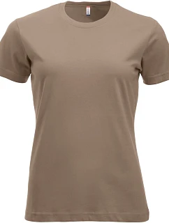 Clique New Classic-T Women Dámské tričko 67.9361 caffe latte