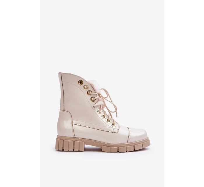 Kožené Dámské Botky S Kožešinou Lewski model 21636300 - Boto Kožené Dámské Botky S Kožešinou Lewski model 21636300 - Boto