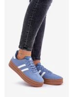 Dámské Tenisky Na Platformě Modré Egelia Dámské Tenisky Na Platformě Modré Egelia