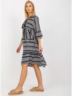 Šaty model 17408254 černobílé - FPrice