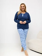 Pyžamo DU PI FP 510.13 tmavě modré