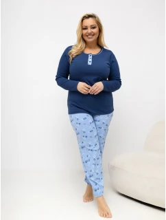 Pyžamo DU PI FP 510.13 tmavě modré