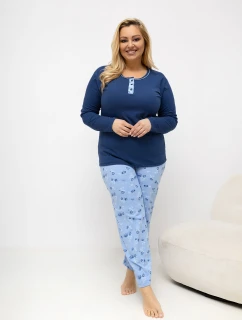 Pyžamo DU PI FP 510.13 tmavě modré