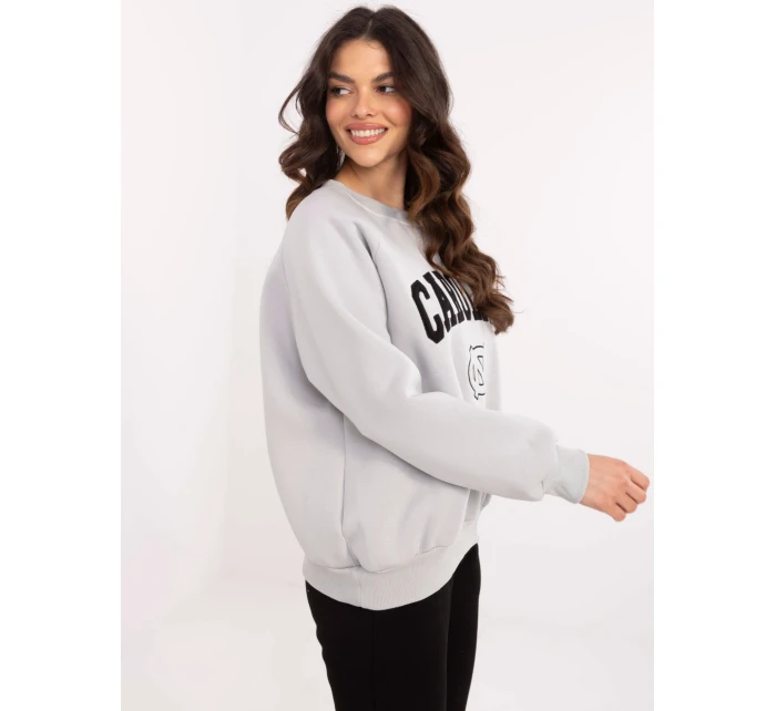 Mikina EM BL světle šedá model 20822464 - FPrice Mikina EM BL světle šedá model 20822464 - FPrice