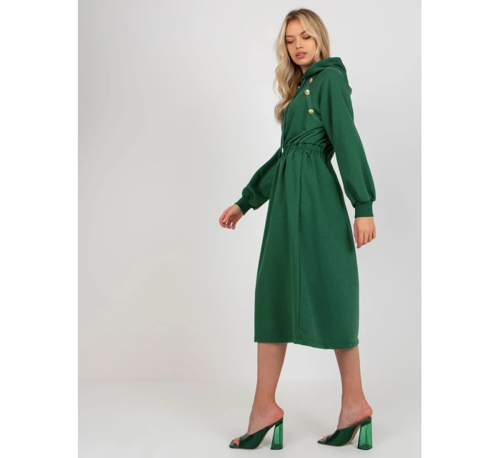 Dámské šaty RV SK 8336 tmavě zelené Dámské šaty RV SK 8336 tmavě zelené