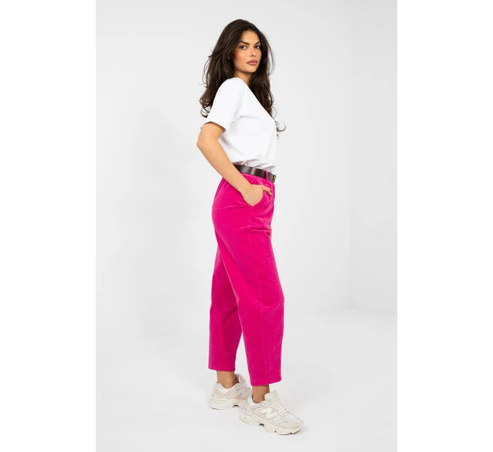 Kordové kalhoty model 224059 Italy Moda