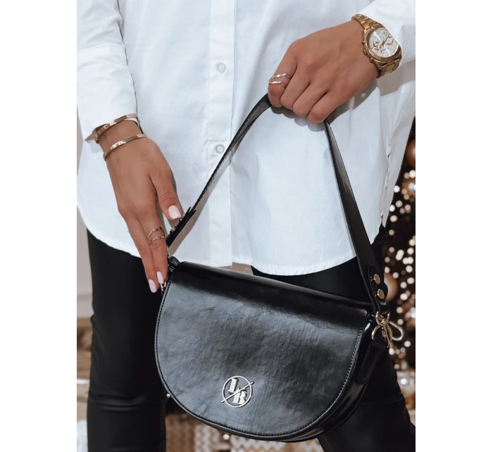 Kožená kabelka ONYX černá FashionStreet GY0042