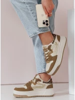 BEIMEI béžové FashionStreet dámské tenisky na platformě ZY0870