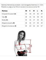 Červené dámské body s přeloženým obálkovým výstřihem model 19018061 - numoco Červené dámské body s přeloženým obálkovým výstřihem model 19018061 - numoco