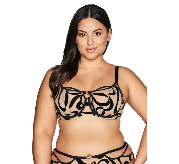 Měkká podprsenka s boční podporou Ava 2125 Beige