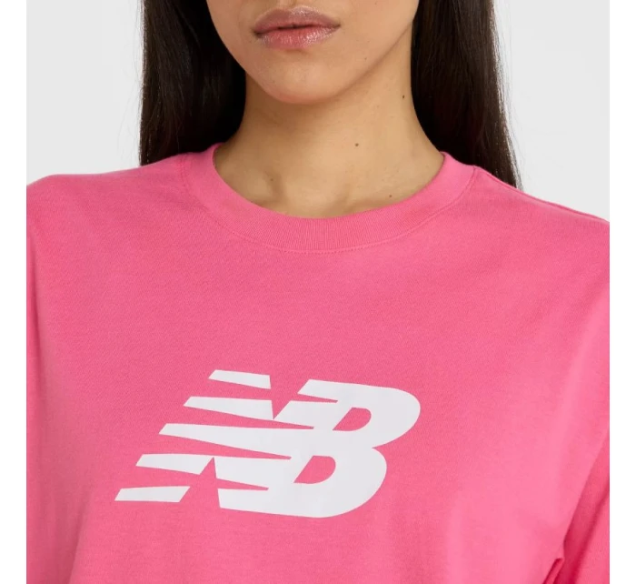 Tričko New Balance Sport Jersey Relaxed Logo W WT43583DAB