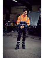 Yoko HVK 07 Hi-Vis mikina s kapucí 79.VK07 hi vis orange Yoko HVK 07 Hi-Vis mikina s kapucí 79.VK07 hi vis orange