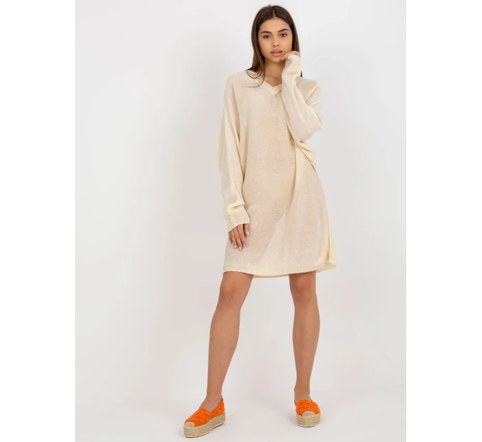 Dámský svetr BA SW C1001.57P světle béžová - FPrice