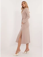 Šaty LK SK model 20549250 béžové - FPrice