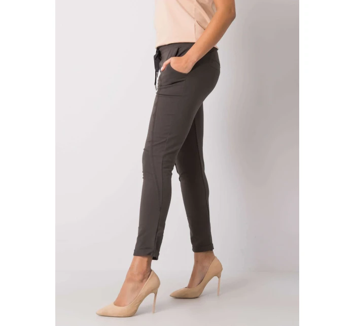 Tepláky RV DR 6437.18 tmavá khaki