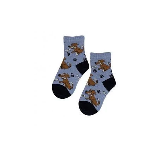 Skarpety  chłopięce wzorowane model 16127234 - Wola