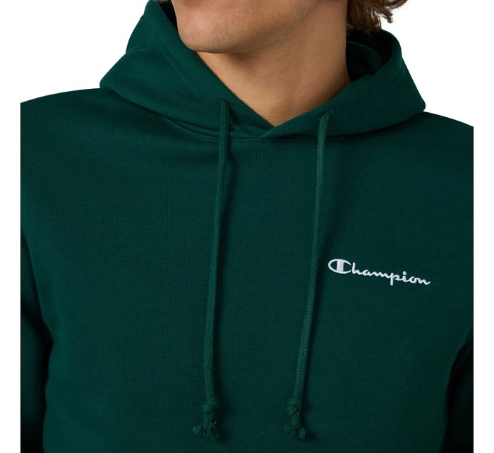 Pánská mikina Champion s kapucí zelená 221790 GS584 pánské
