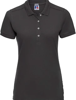Dámské elastické piqué polo 10. black model 22473800 - Russell Athletic