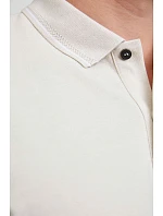 Unisex piqué polo z těžké bavlny dusty beige model 22442385 - NEOBLU Unisex piqué polo z těžké bavlny dusty beige model 22442385 - NEOBLU