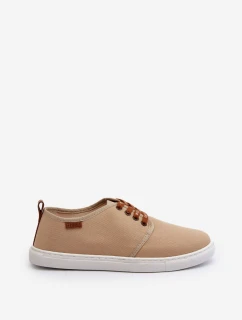 Pánské tenisky Big Star NN176001 Memory Foam System Beige