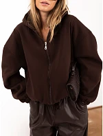 Bluza RV BL model 22400945 ciemny brązowy - FPrice Bluza RV BL model 22400945 ciemny brązowy - FPrice