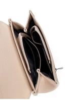 Dámský kožený batoh Vuch Joanna Leather Beige