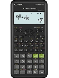 CASIO FX-82ESPLUS-2 VĚDECKÁ KALKULAČKA, 252 FUNKCÍ, 77X162MM, ČERNÁ KRABIČKA