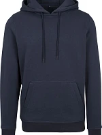 Build your Brand BY 011 Mikina s kapucí z těžké bavlny 56.0011 navy