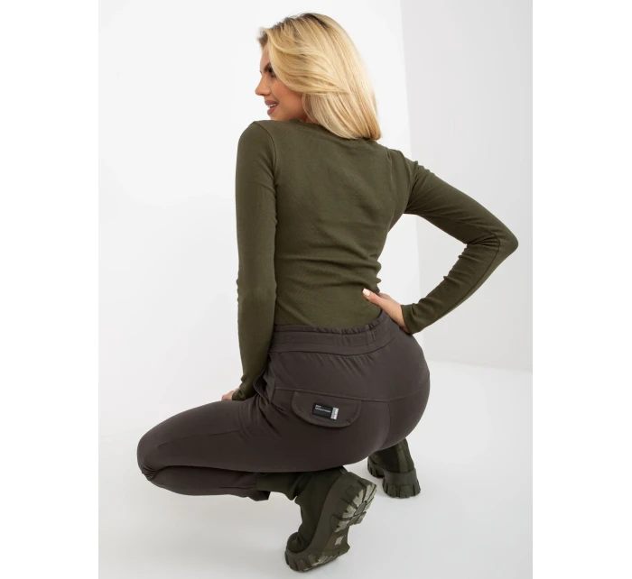 Tepláky RV DR 8369.89P tmavá khaki Tepláky RV DR 8369.89P tmavá khaki