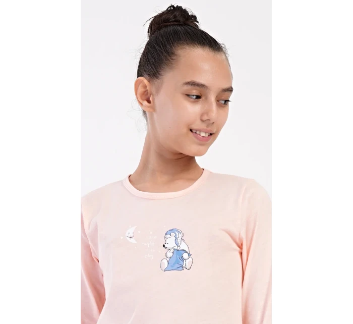 Dětské pyžamo dlouhé Méďa s model 20711899 - Vienetta Kids