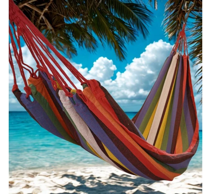 1 OSOBNÍ ZAHRADNÍ HAMMOTA 200x80CM S PŘIKRÝVKOU 1064000