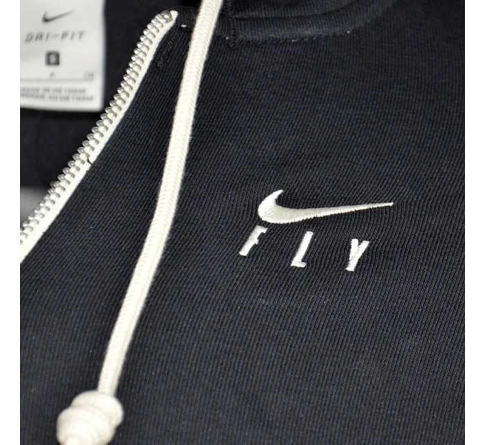 Dámská mikina s kapucí Nike Standard Issue Full-Zip Black/Pale Ivory - CU3793-010