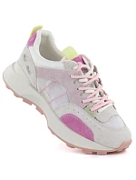 Dámské semišové kožené polobotky růžové Vinceza 66725 Dámské semišové kožené polobotky růžové Vinceza 66725