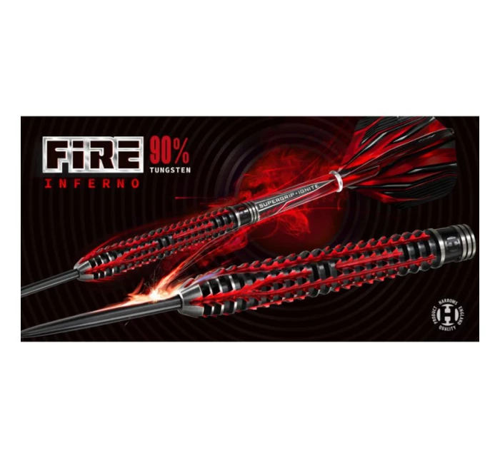 Šipky Harrows Fire Inferno 90% Steeltip HS-TNK-000013898