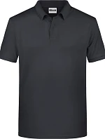 Daiber 8010 Pánské piqué polo z bio bavlny 02.8010 graphite