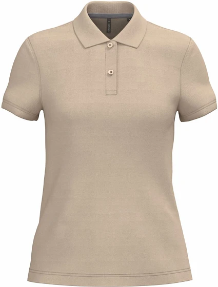 Kariban K 242 Dámské piqué polo 20.K242 light sand Kariban K 242 Dámské piqué polo 20.K242 light sand
