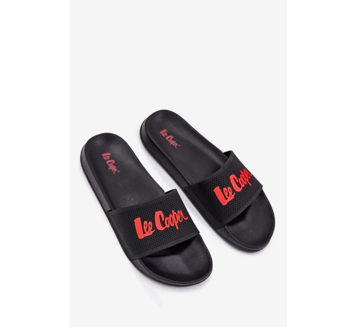 Pánské pantofle model 21693948 Černé - Lee Cooper