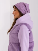 Czapka AT CZ model 18997426 jasny fioletowy - FPrice Czapka AT CZ model 18997426 jasny fioletowy - FPrice