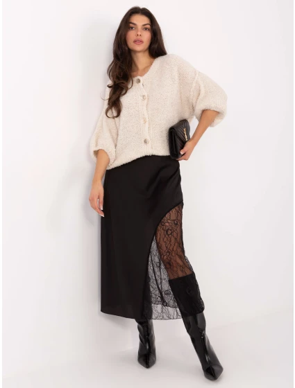 Spódnica MI SD model 21736737 czarny - FPrice