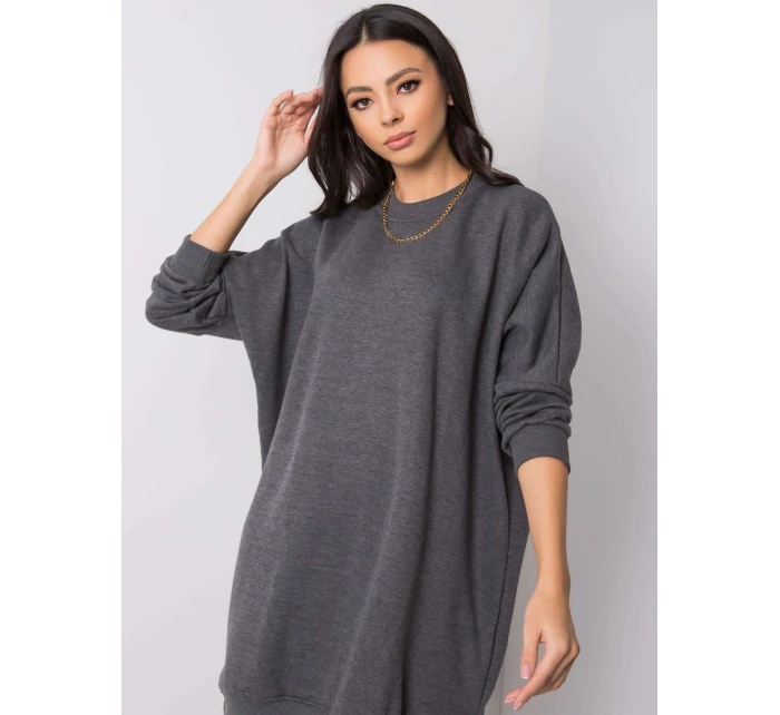 Šaty RV SK 6019.67 tmavě šedé Šaty RV SK 6019.67 tmavě šedé