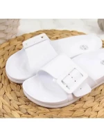 Dámské žabky FF274A391 Bílá - Big Star