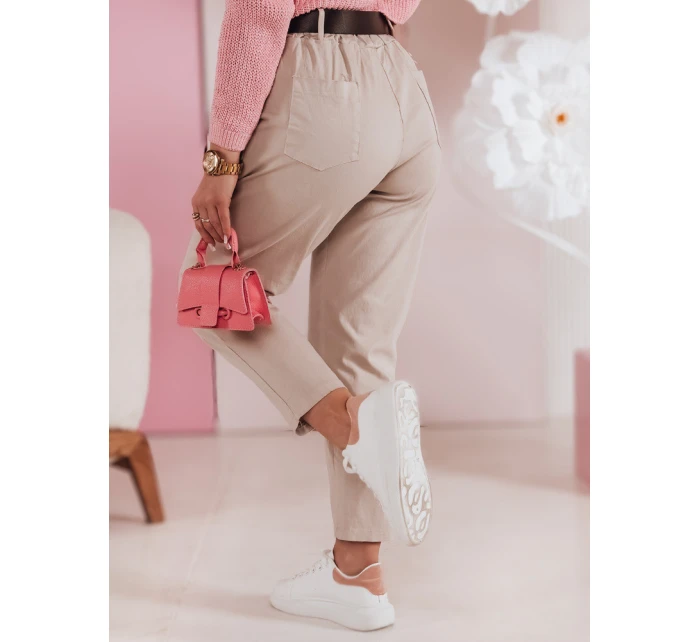 Dámské kalhoty s páskem  model 21985710 - Dstreet