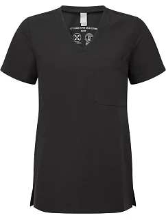 Onna NN 300 Dámský strečový kazak s výstřihem do V 39.N300 black