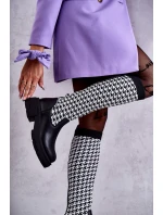 Dámské kozačky černobílé model 21595299 - Boto