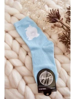 Mládež Bavlněné Ponožky bílé Medvídek máte Mládež Bavlněné Ponožky bílé Medvídek máte