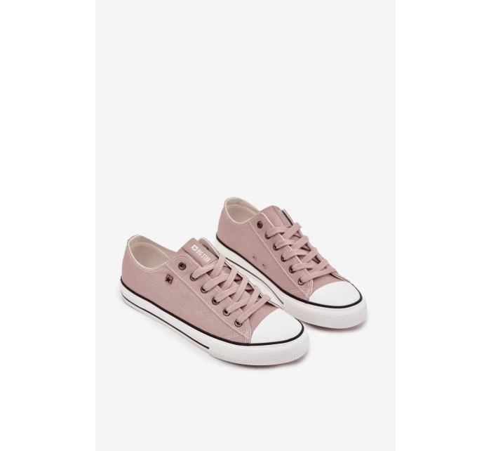 Pánské Nízké Textilní Tenisky Big Star DD174501 Šedé