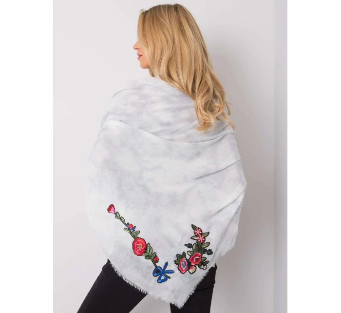 Šátek AT CH ENEC 114 světle šedý